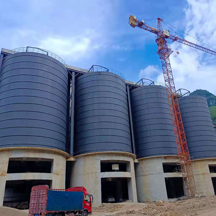 六盘水骨料钢板仓建造施工周期从规划到竣工的每一步
